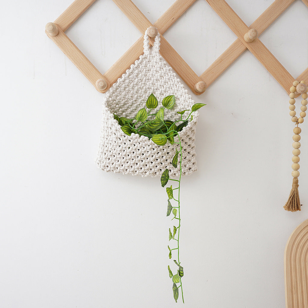 Stylish Macrame Storage Basket Acalora