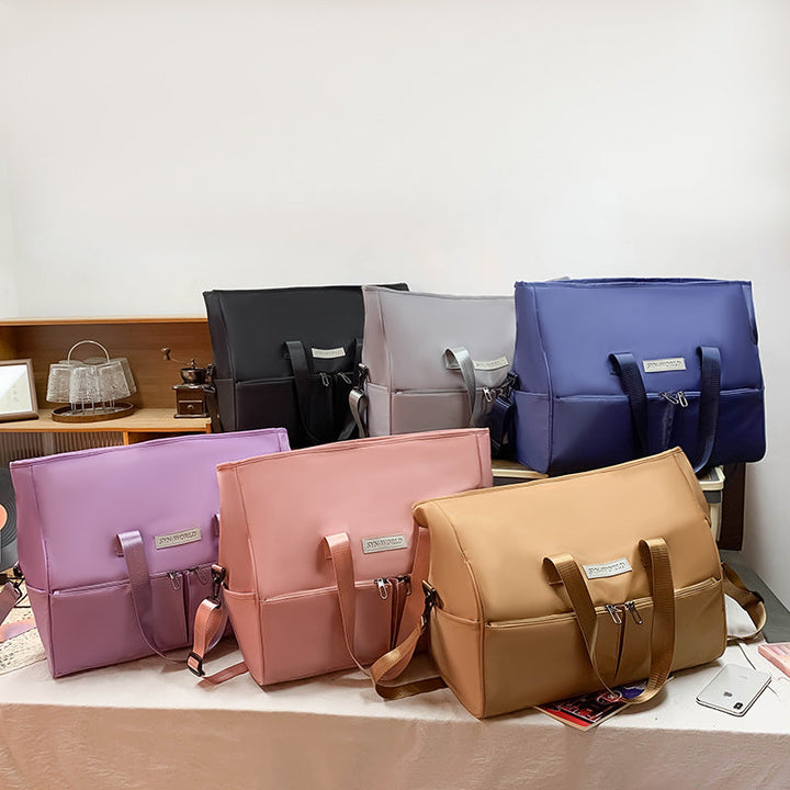 Multifunctional Tote Bag With Insulated Pockets Kalsten
