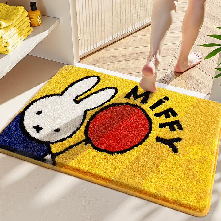 Cute Cartoon Bunny Bath Mat Kalsten