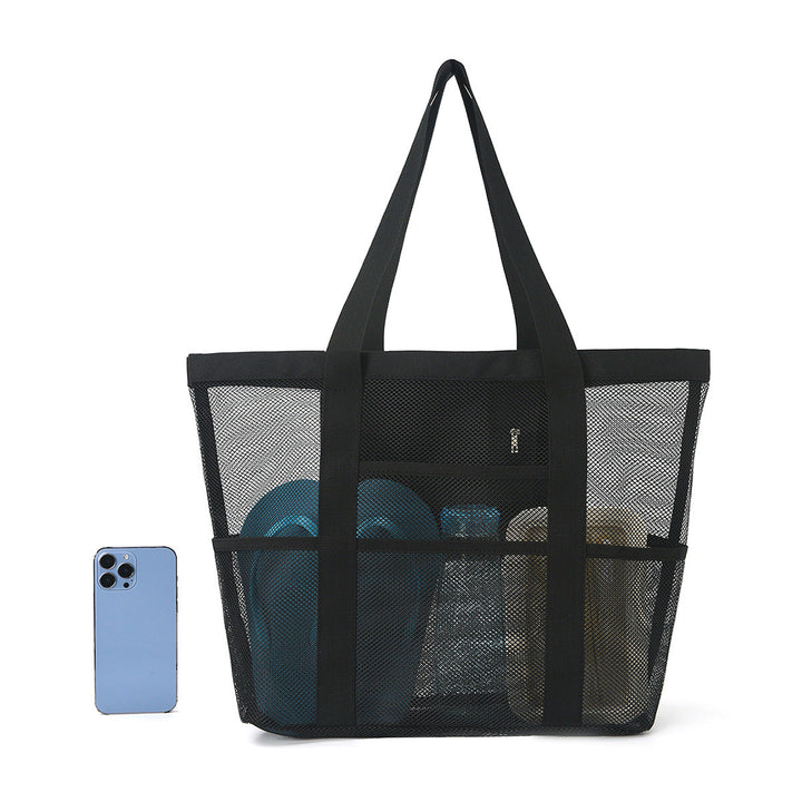 Spacious mesh beach bag Kalsten
