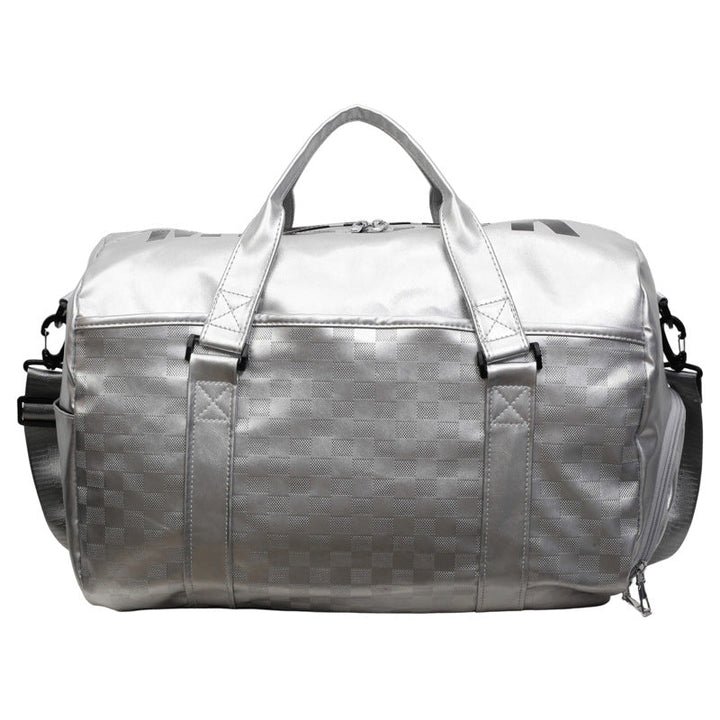 Sporty travel bag with water-repellent outer material and extensive interior organization Kalsten
