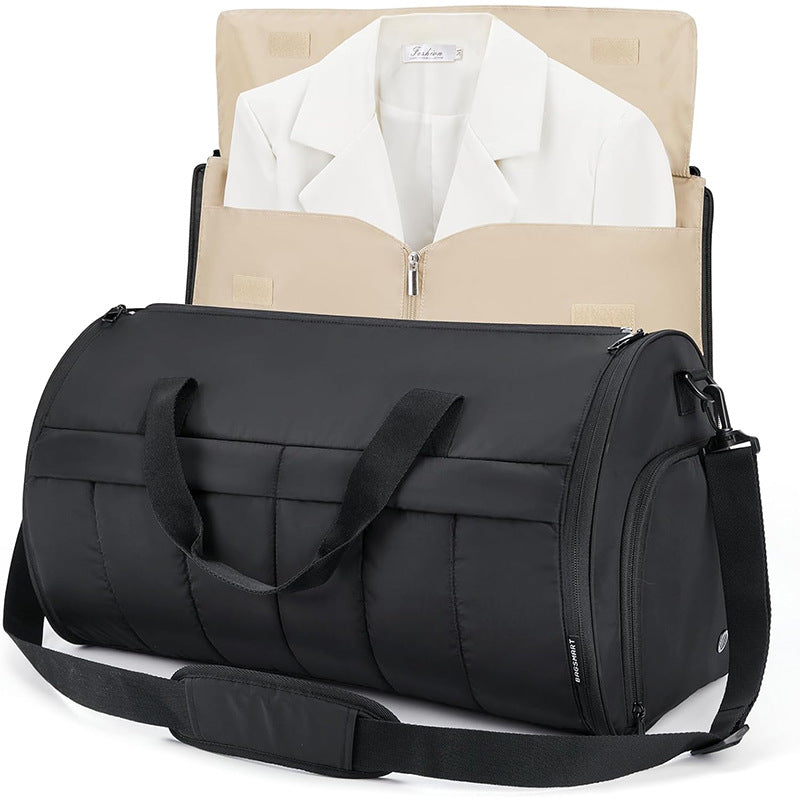 Stylish Travel Bag with Integrated Suit Compartment Kalsten
