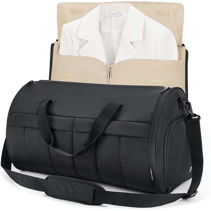 Stylish Travel Bag with Integrated Suit Compartment Kalsten