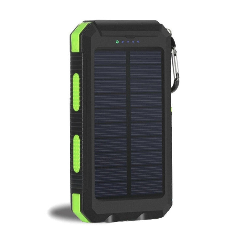 Solar-powered power bank with high capacity and shock-resistant design Kalsten