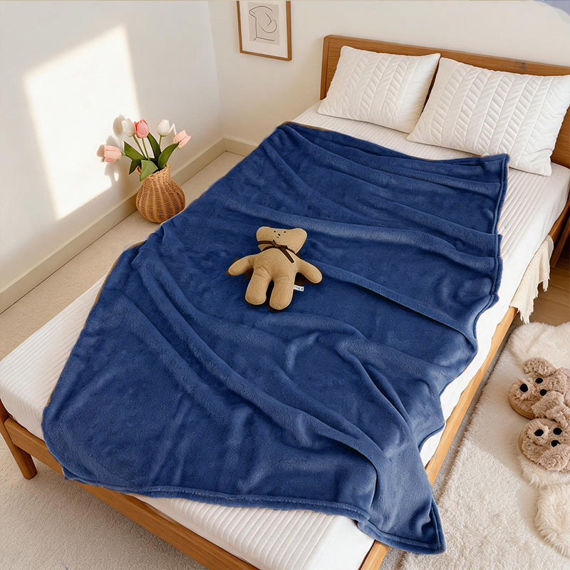Ladies Cozy Microfiber Throw Blanket Kalsten