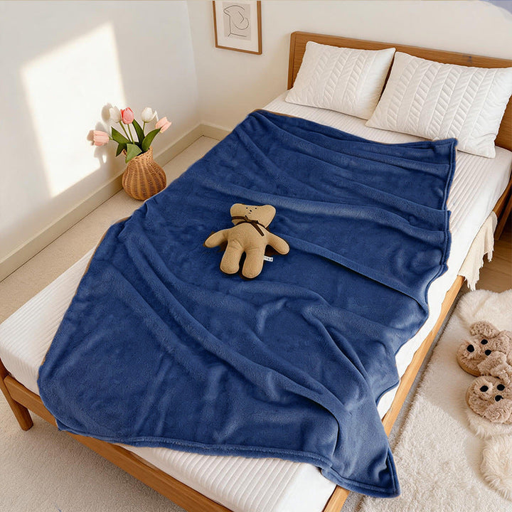 Ladies Cozy Microfiber Throw Blanket Kalsten