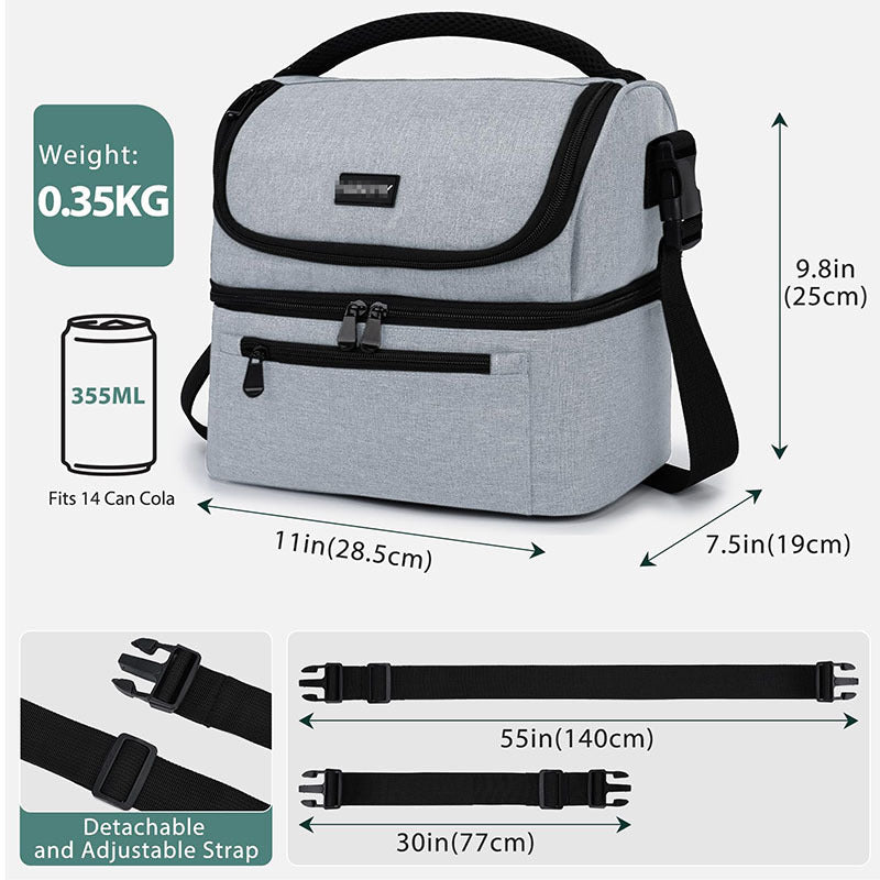 Ladies Insulated Picnic Bag with Multiple Compartments Kalsten