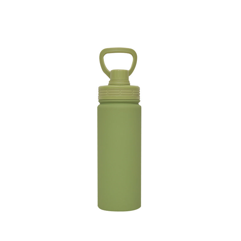 Unisex Practical Insulated Drinking Bottle with Carry Handle Kalsten