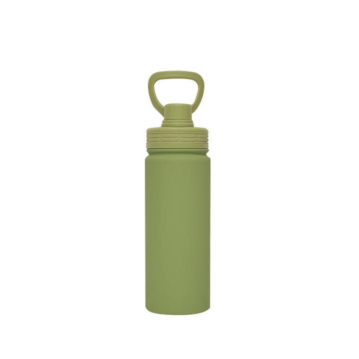 Unisex Practical Insulated Drinking Bottle with Carry Handle Kalsten