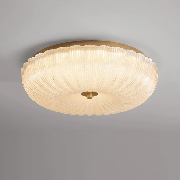 Frosted Glass Ceiling Light 15.7 in Warm Neutral Cool Indoor Lighting Modern Fixture | Kalsten