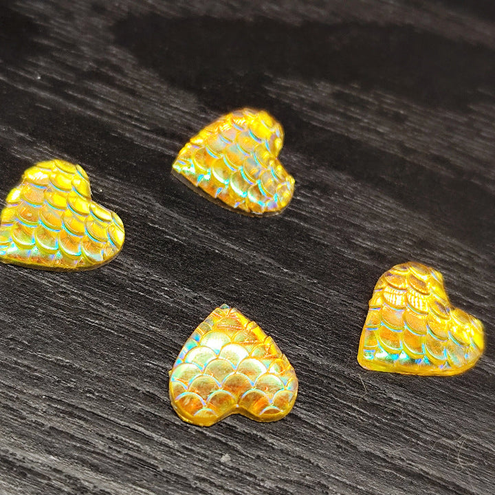 Sparkling Heart-Shaped Decoration Stones Kalsten