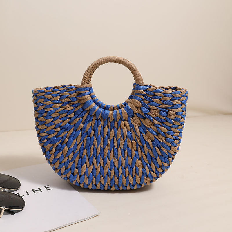 Braided basket bag with unique design Kalsten