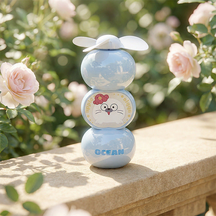 Ladies creative portable mini fan with cat motif Kalsten