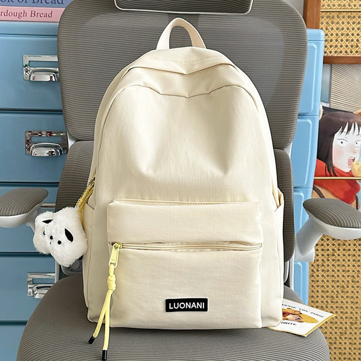 Casual Adjustable Canvas School Backpack
