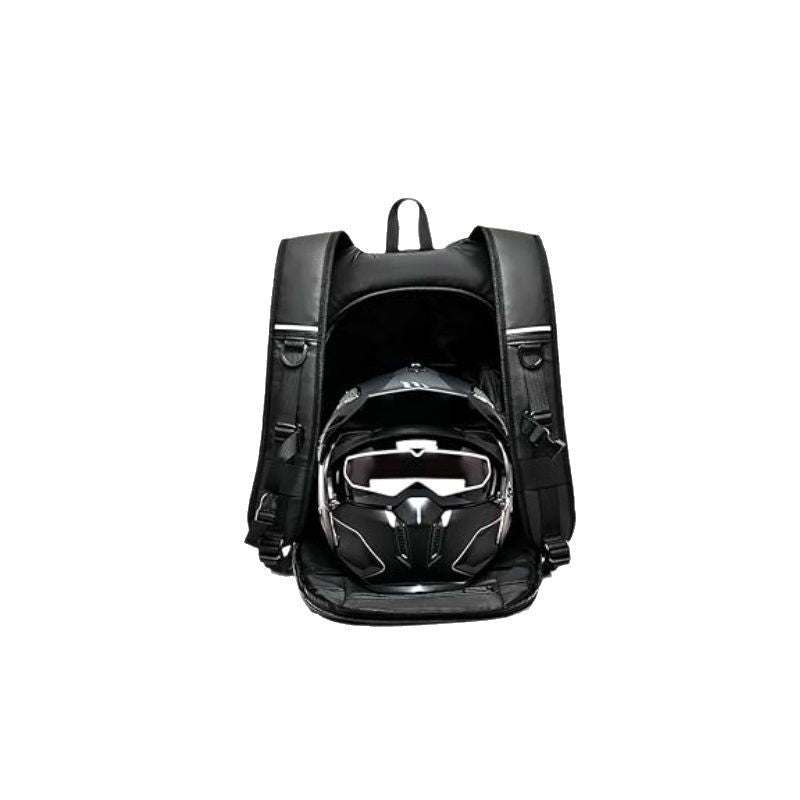 Sporty backpack with reflective design elements Kalsten
