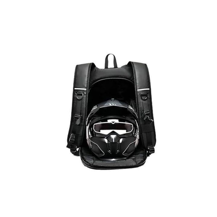 Sporty backpack with reflective design elements Kalsten