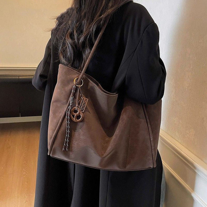 Chic Oversized Leather Tote Bag Kalsten