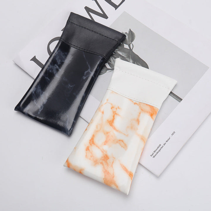 Stylish Marble-Patterned Eyewear Case Kalsten
