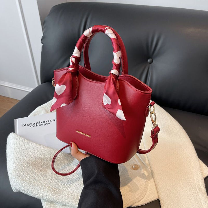 Chic Leather Satchel Bag Kalsten