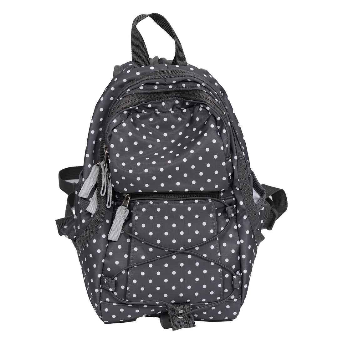 Compact Multi-Purpose Polka Dot Backpack kalsten