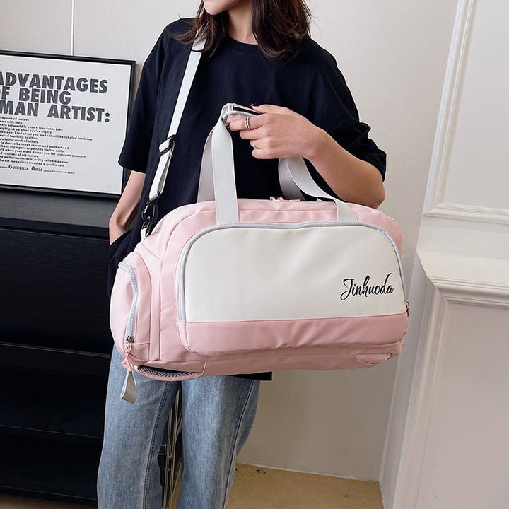 Sporty Travel Bag With Spacious Main Compartment And Practical Side Pockets Kalsten