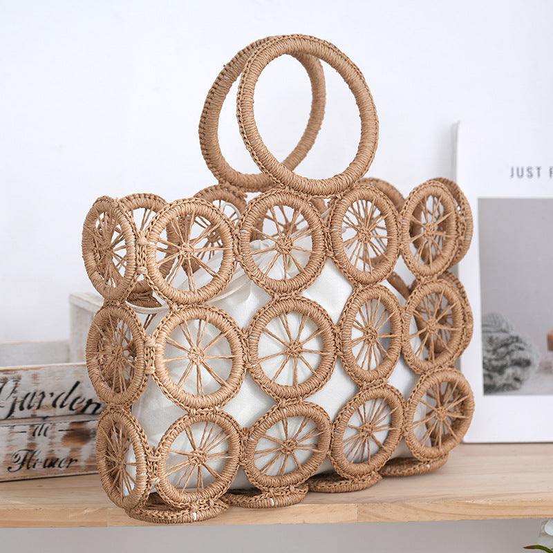 Handbag with elaborate circular details Kalsten