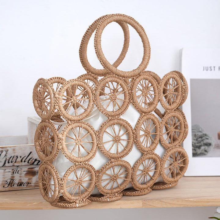 Handbag with elaborate circular details Kalsten