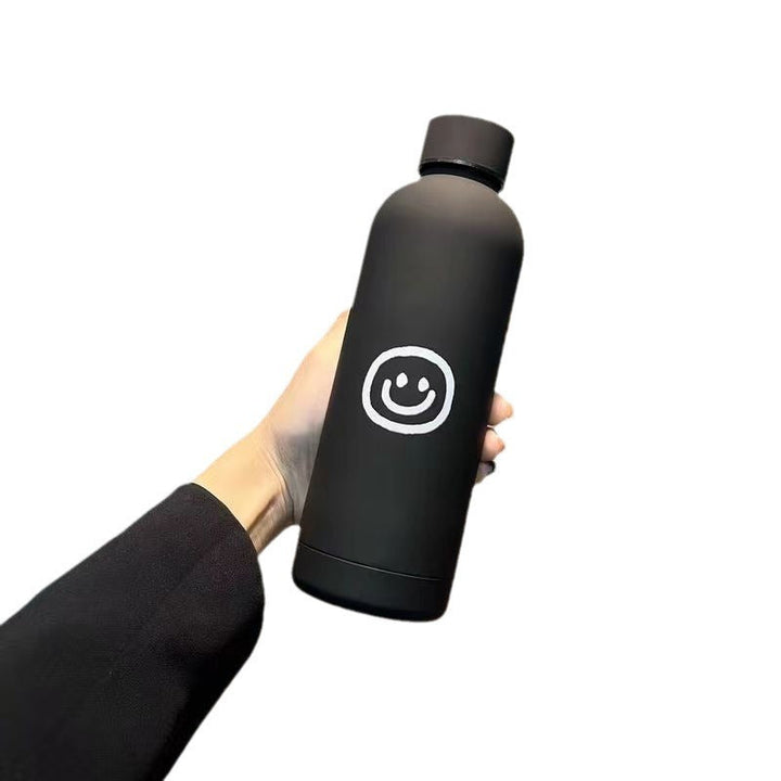 Ladies Insulated Drinking Bottle with Cheerful Smile Motif Kalsten