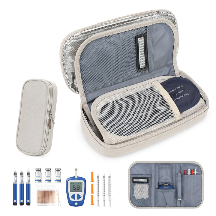 Organizer bag with multiple compartments and secure zipper Kalsten