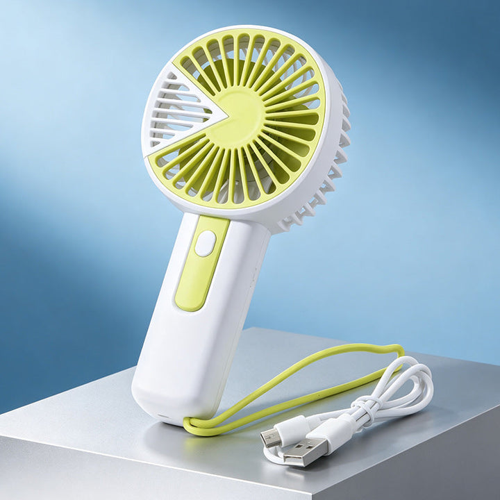 Ladies Portable Hand Fan with USB Charging Function and Ergonomic Design Kalsten