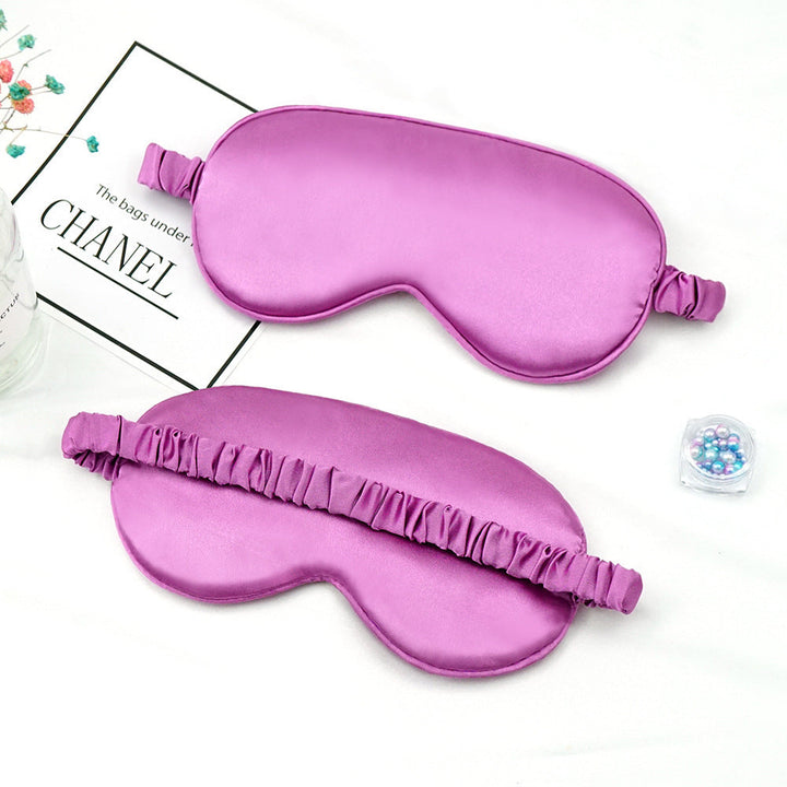 Unisex nan luxurious satin sleep mask with adjustable elastic band and soft padding Kalsten
