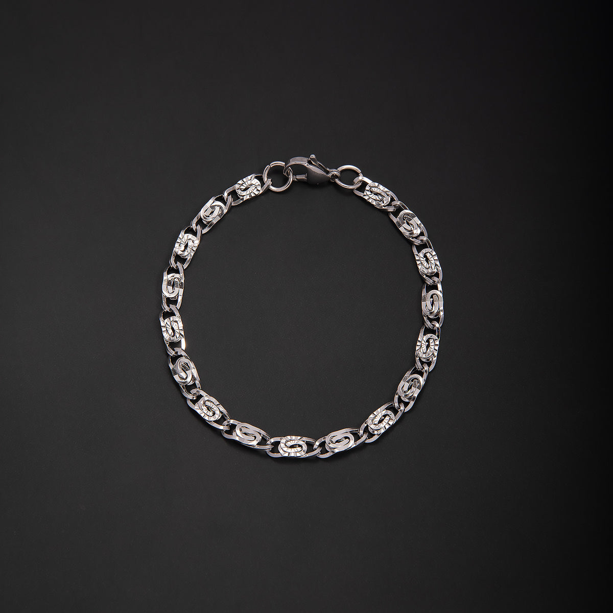 Stylish Chunky Link Chain Bracelet Acalora
