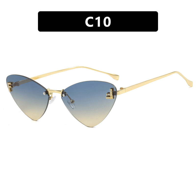 Women's extravagant Cat-Eye sunglasses with sparkling details Kalsten