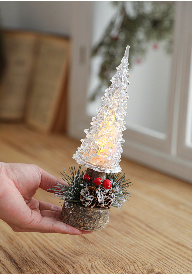 LED Christmas Lantern Table Lamp Decoration | Kalsten