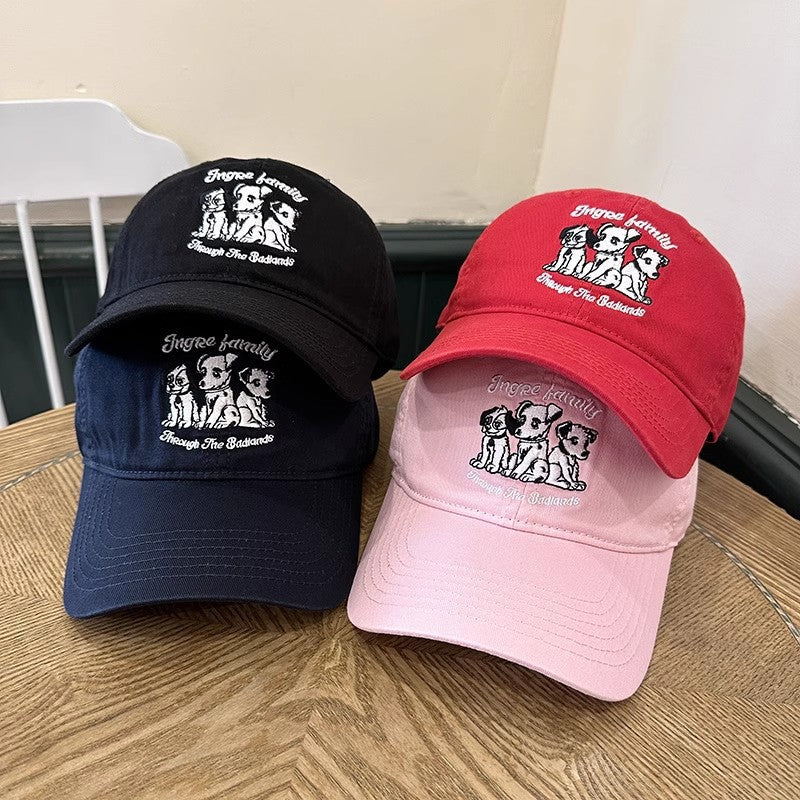 Women's Embroidered Pet-Themed Baseball Cap Kalsten