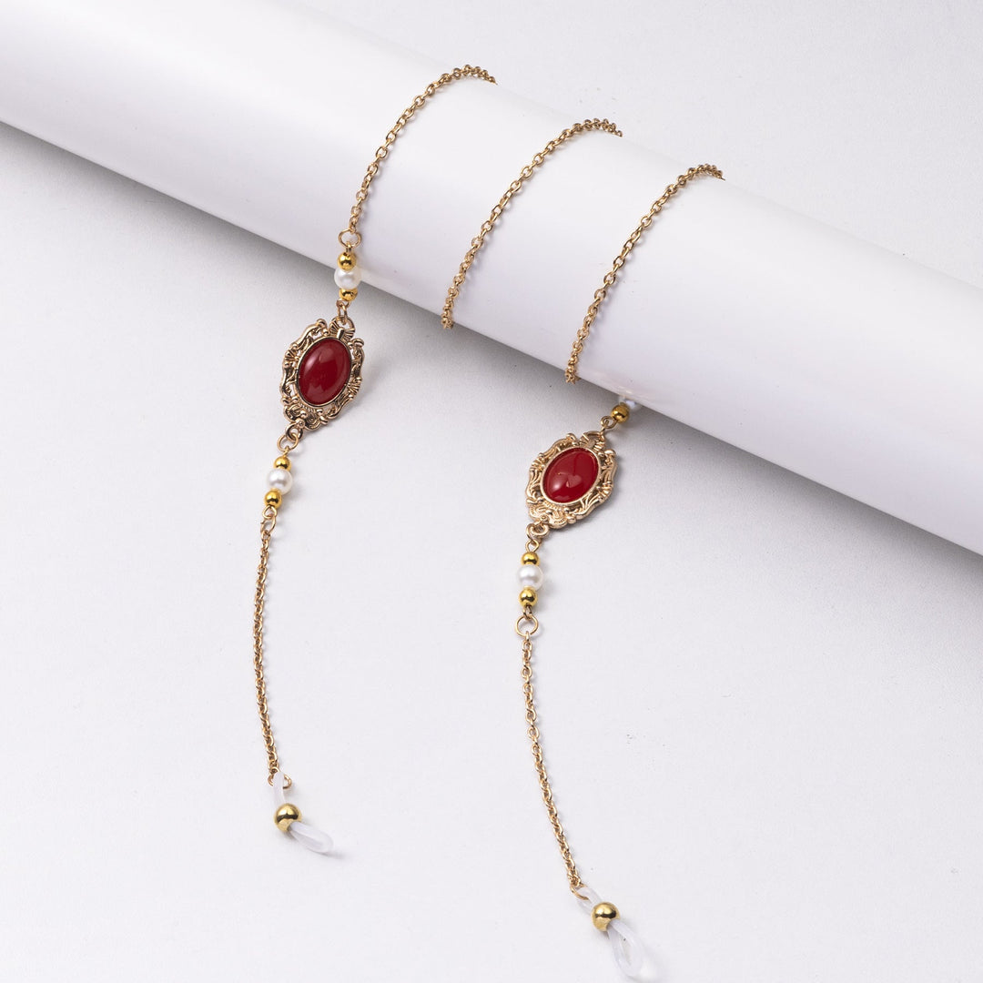Elegant Beaded Eyewear Chain Kalsten