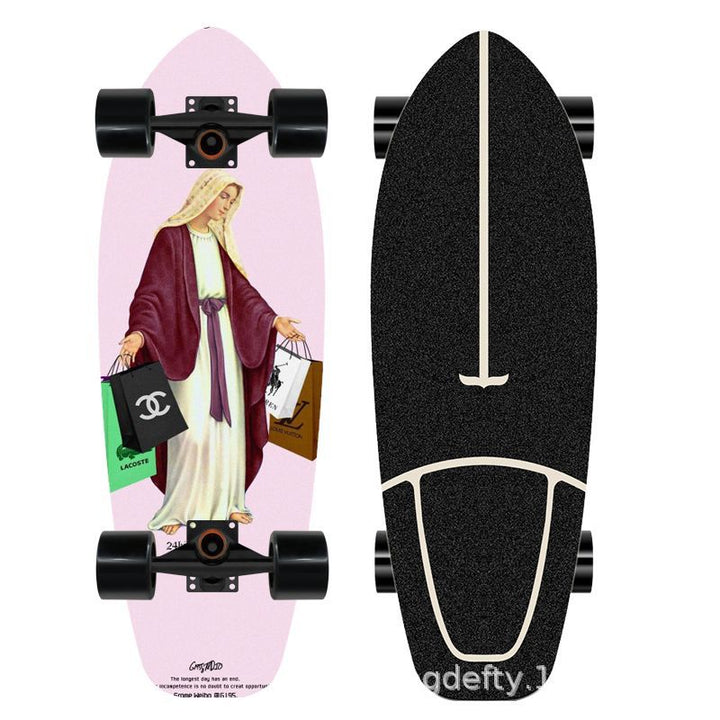 Artistic Lion Design Skateboard Kalsten