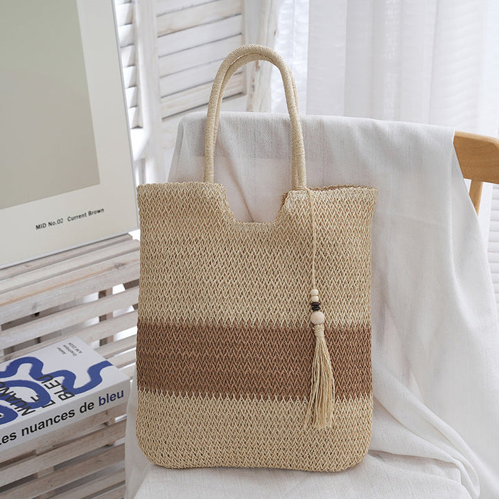Stylish Handbag Made of Braided Material Kalsten