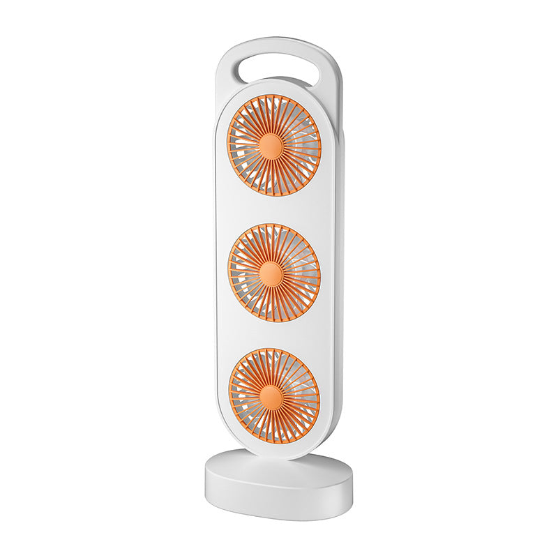 Unisex Multi-Head Portable Desk Fan Kalsten