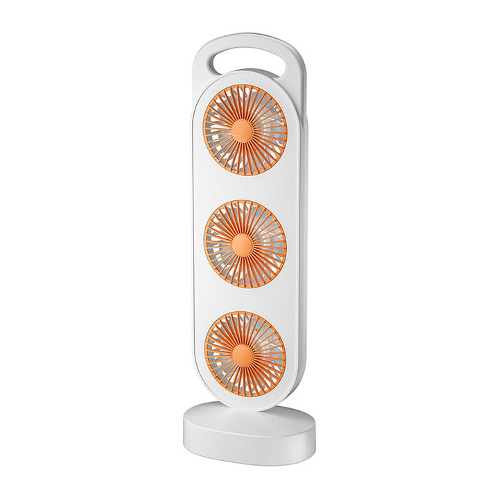 Unisex Multi-Head Portable Desk Fan Kalsten