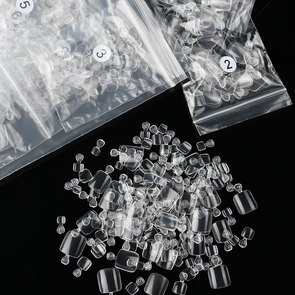 Professional Clear Gel Toenail Tips Kalsten