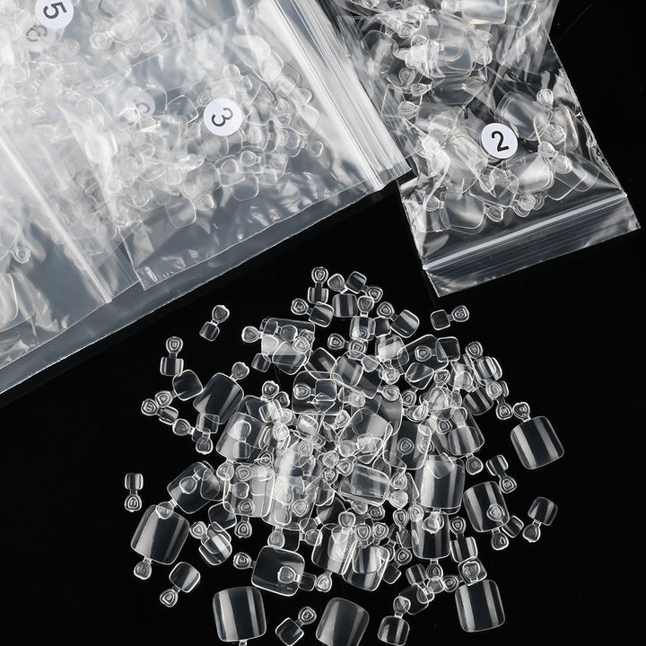 Professional Clear Gel Toenail Tips Kalsten