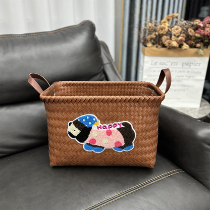 Woven storage basket Acalora