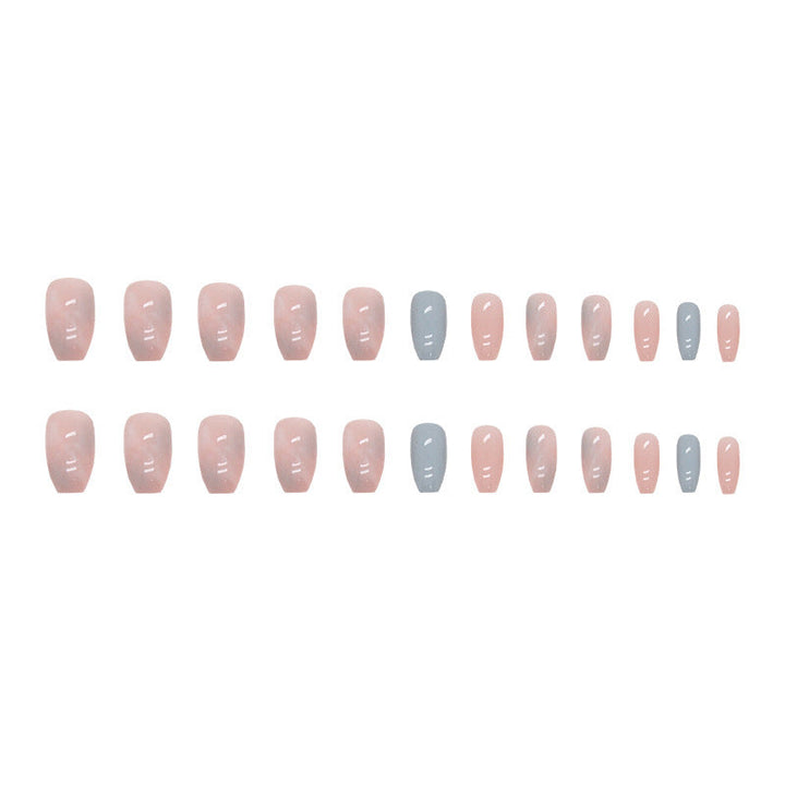 Ombre Glossy Press-On Nail Tips Kalsten