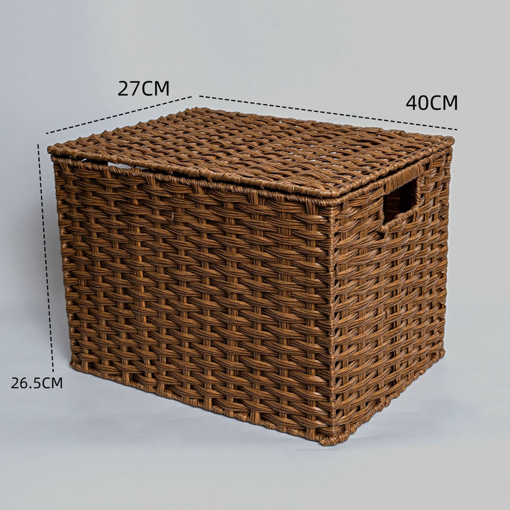 Women's Practical Storage Basket with Handles Kalsten