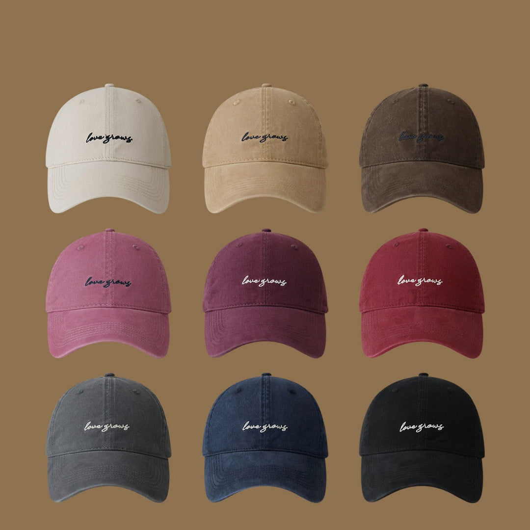 Women's Casual Adjustable Cap with Inspirational Quote Kalsten