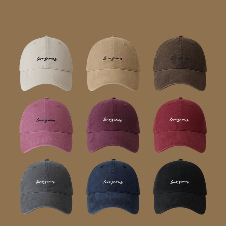 Women's Casual Adjustable Cap with Inspirational Quote Kalsten
