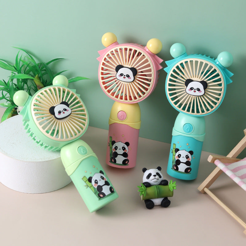 Unisex Portable Panda Fan with Integrated Spray Function Kalsten