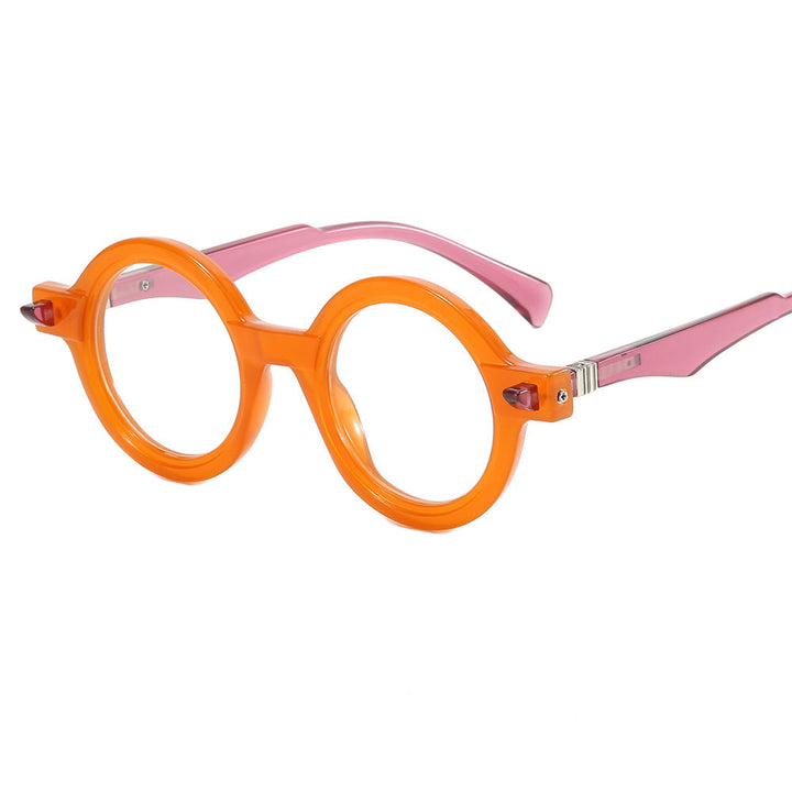 Women's fashionable round glasses with luxurious design Kalsten