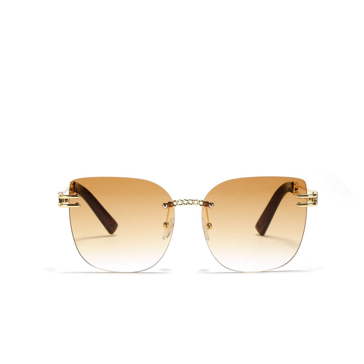 Women's Oversized Sunglasses with Stylish Gradient and Unique Frame Kalsten